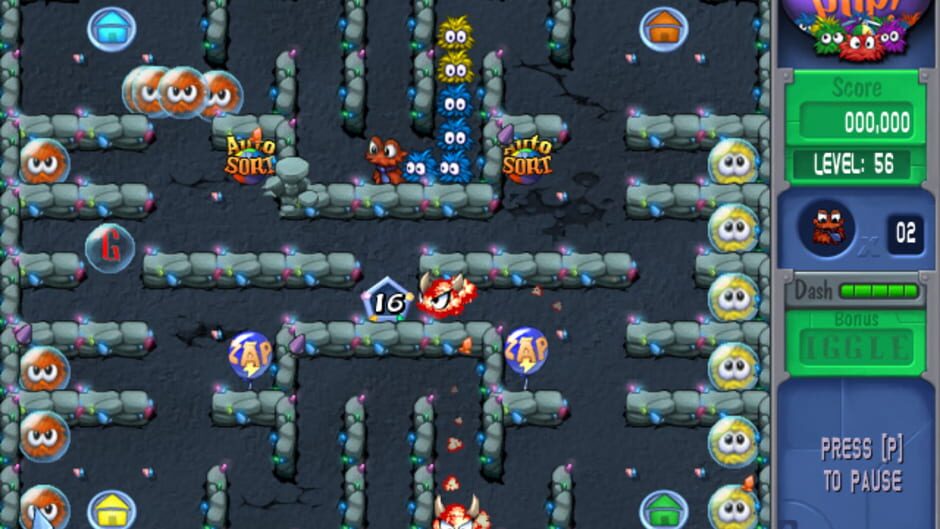 Screenshot for Iggle Pop! Deluxe