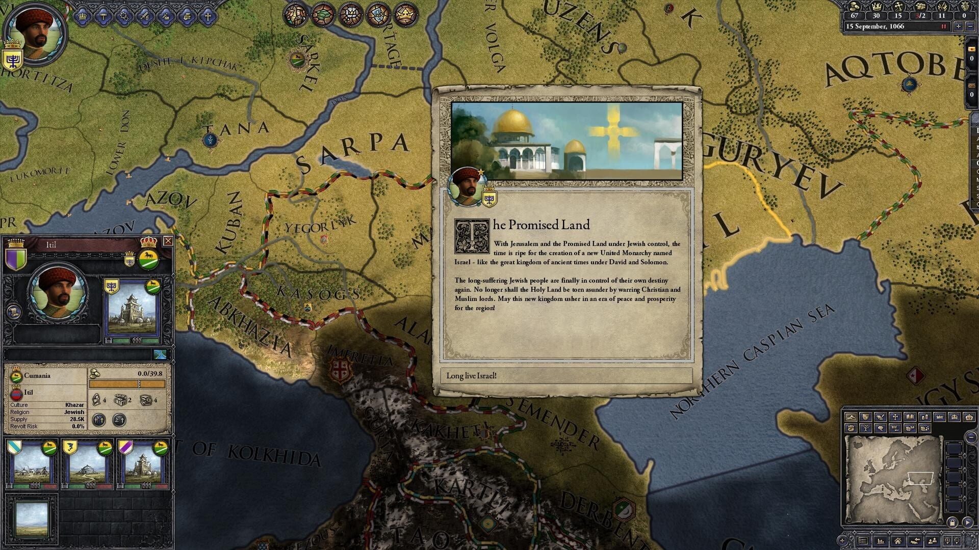 Screenshot for Crusader Kings II: Sons of Abraham