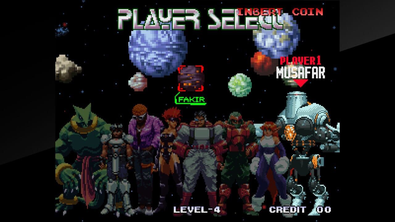 Screenshot for Galaxy Fight: Universal Warriors