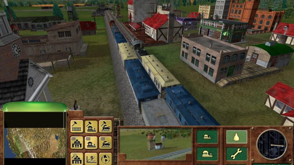 Screenshot for Railroad Tycoon 3