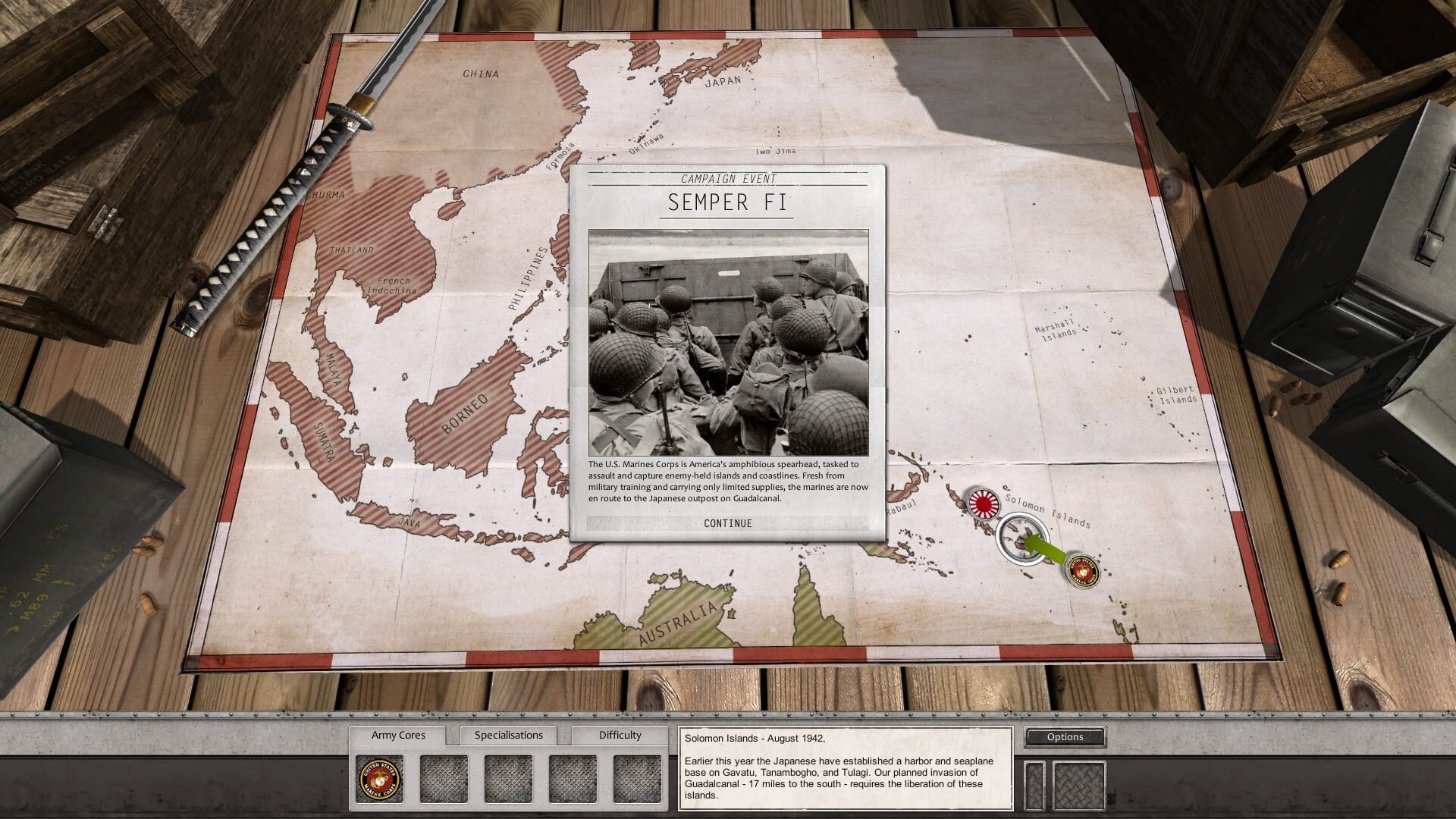 Screenshot for Order of Battle: World War II