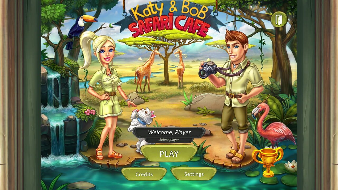 Screenshot for Katy and Bob: Safari Cafe