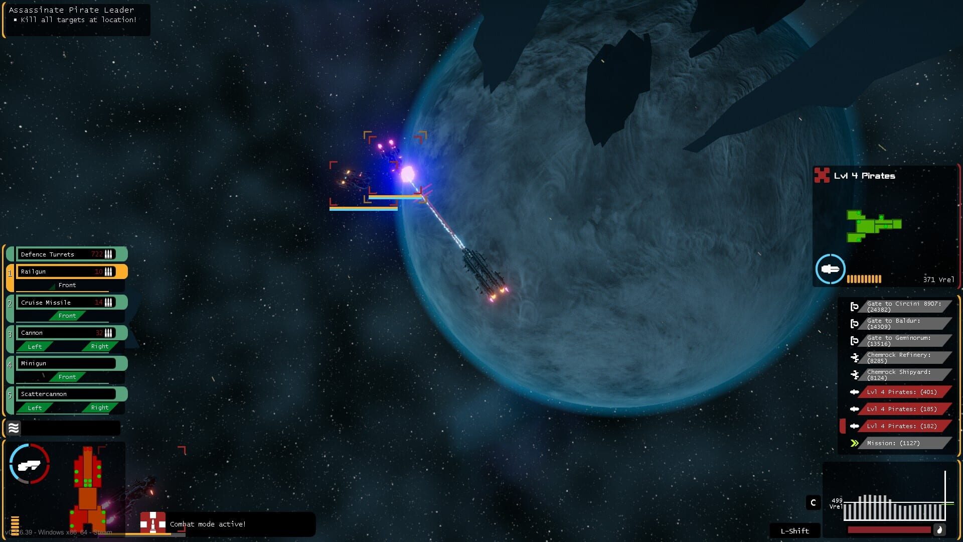 Screenshot for Landinar: Into the Void