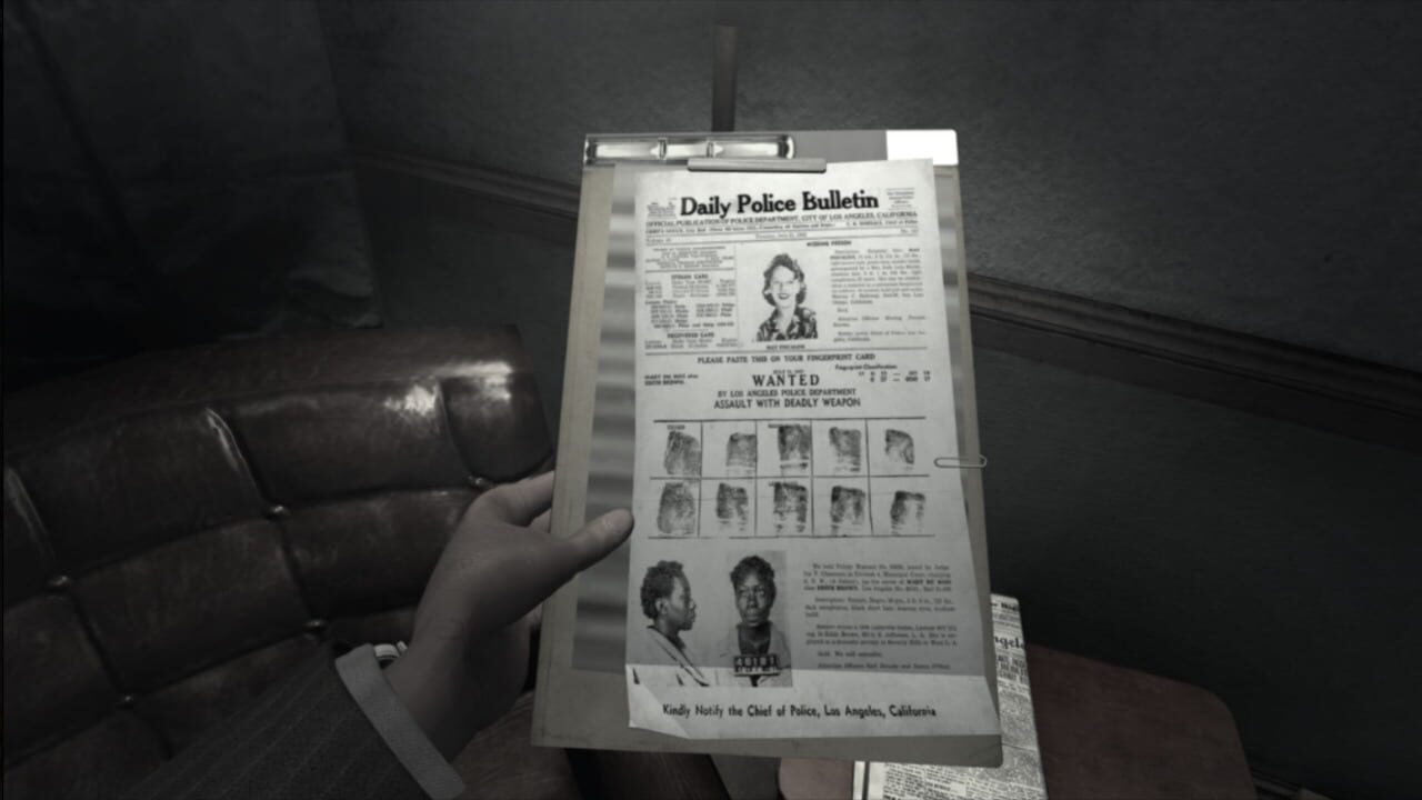Screenshot for L.A. Noire: The VR Case Files