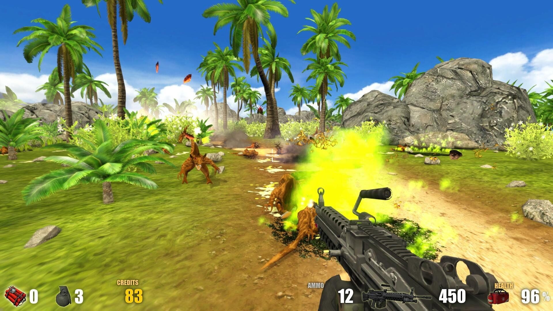 Screenshot for Action Alien: Tropical Mayhem