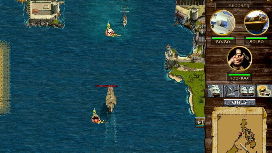 Screenshot for Corsairs: Conquest at Sea
