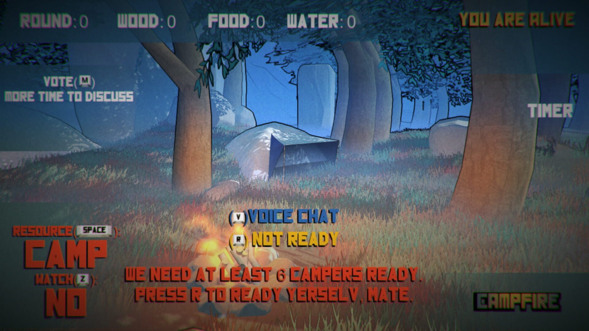 Screenshot for Campfire: One of Us Is the Killer