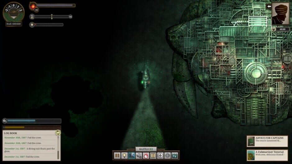 Screenshot for Sunless Sea: Zubmariner