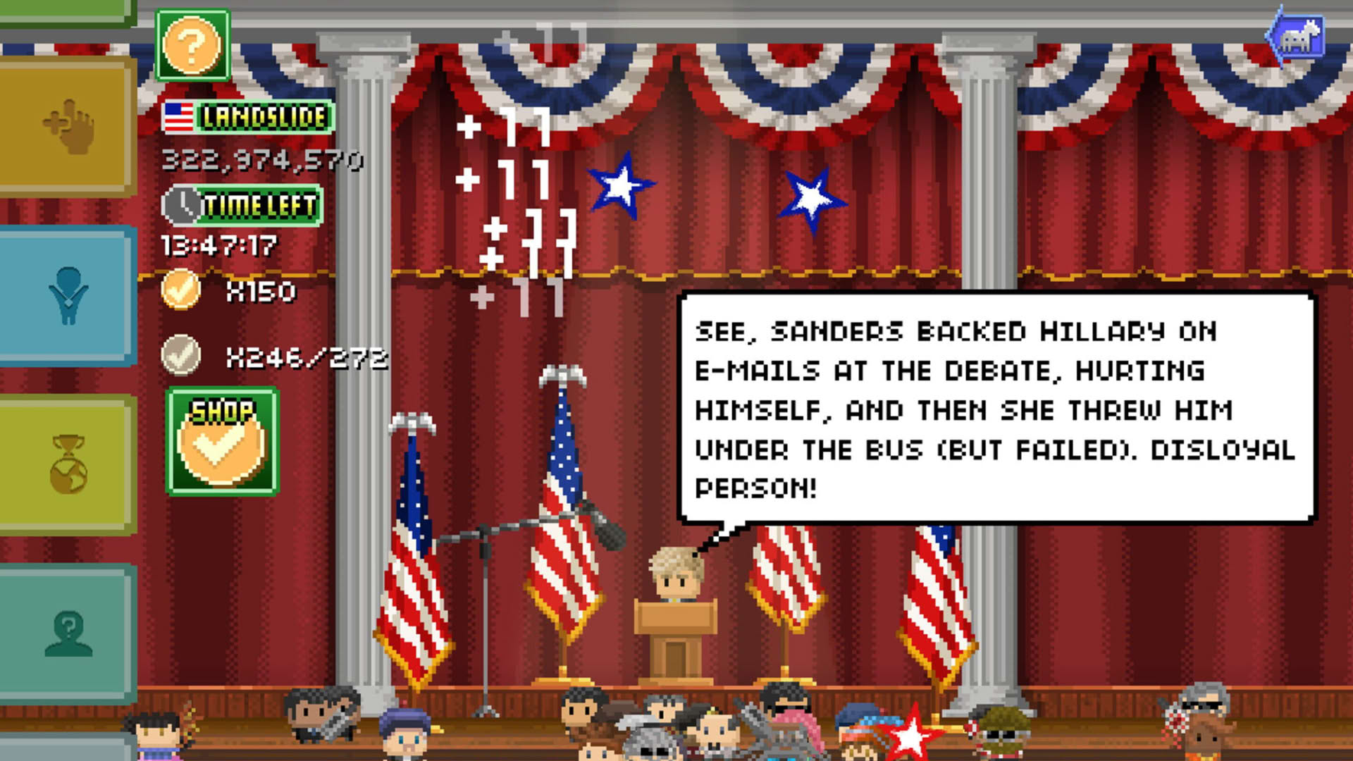 Screenshot for Campaign Clicker