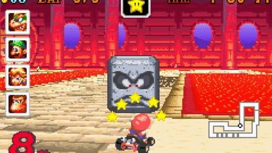 Screenshot for Mario Kart: Super Circuit