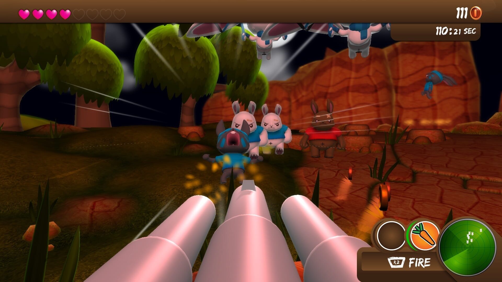 Screenshot for Blast 'Em Bunnies