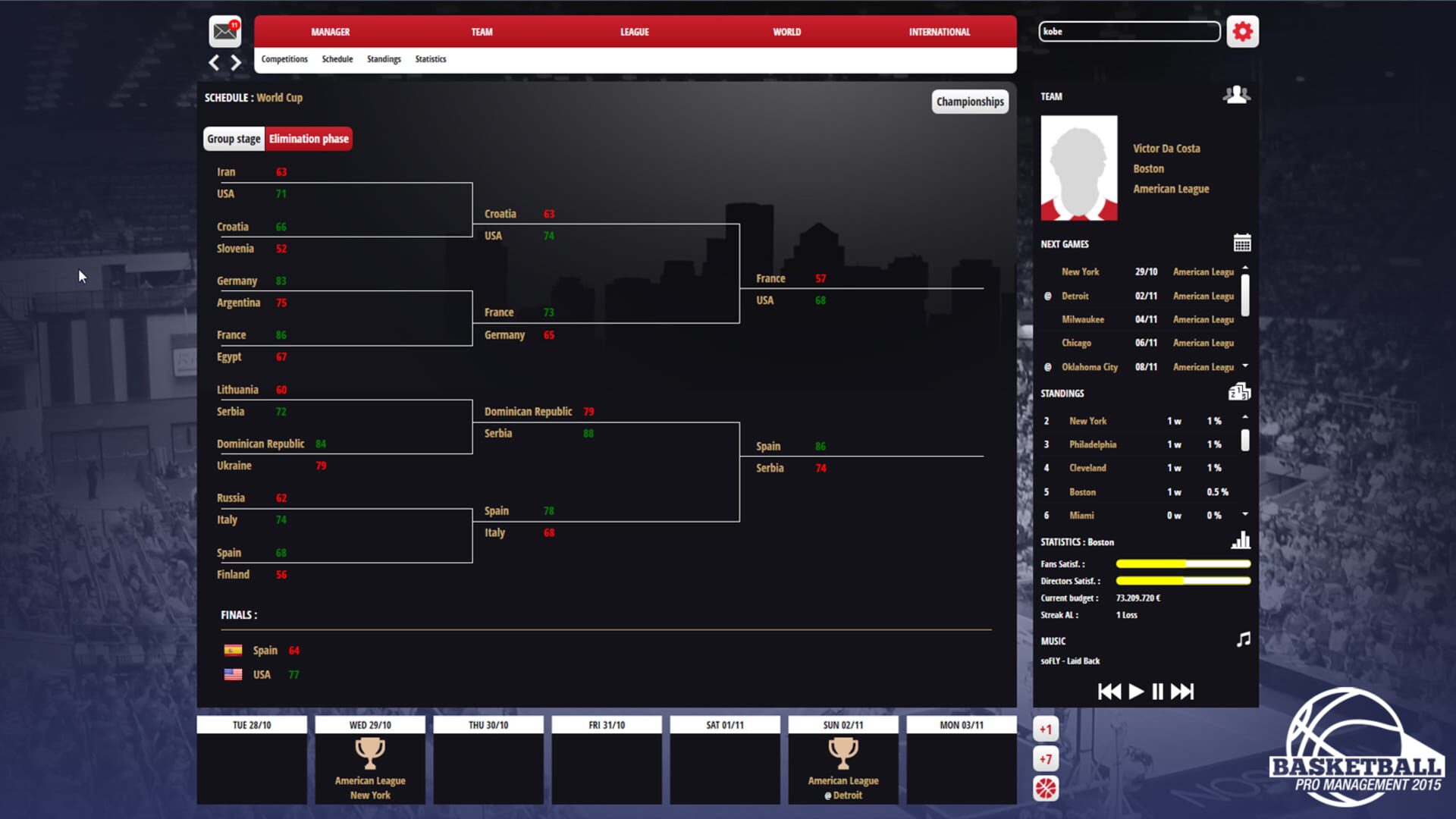 Screenshot for Basketball Pro Management 2015