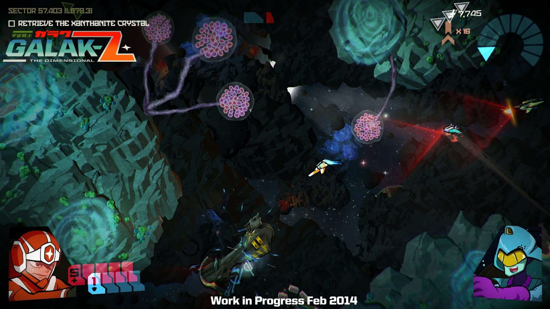 Screenshot for Galak-Z: The Dimensional