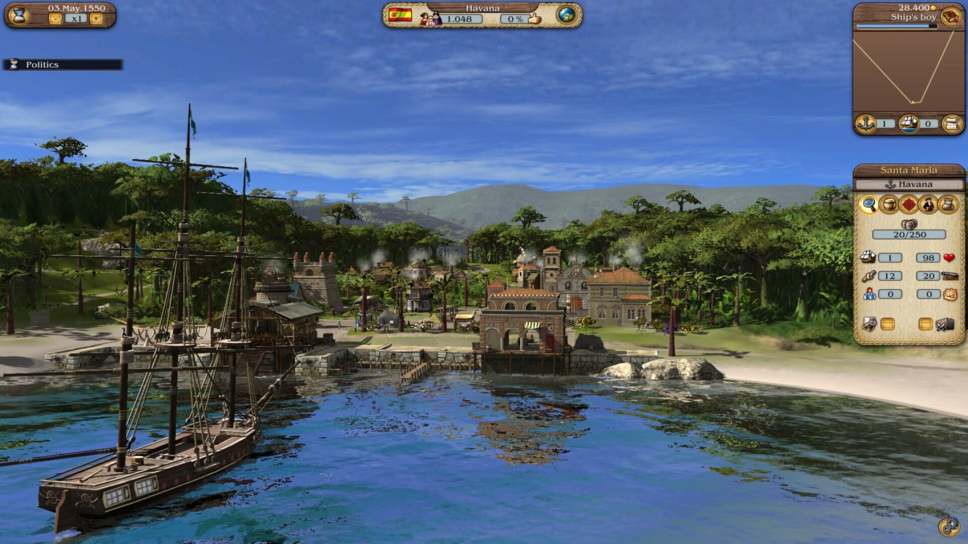 Screenshot for Port Royale 3: Pirates & Merchants