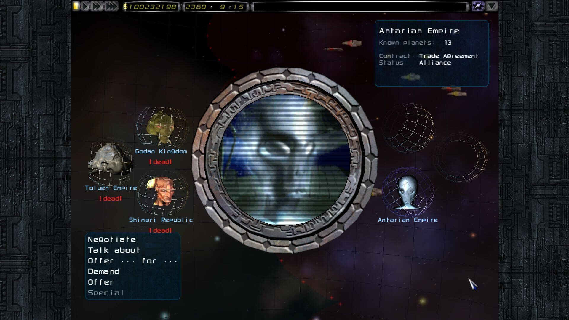 Screenshot for Imperium Galactica II: Alliances