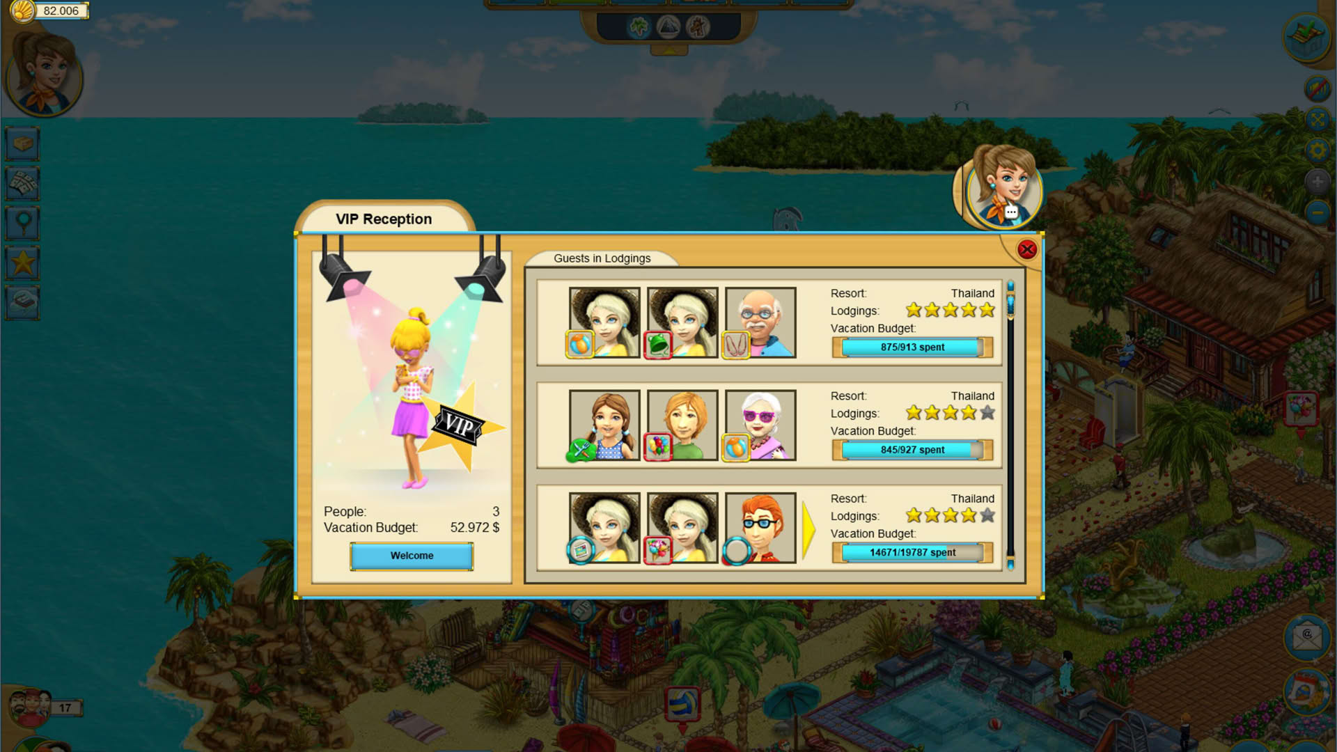 Screenshot for My Sunny Resort