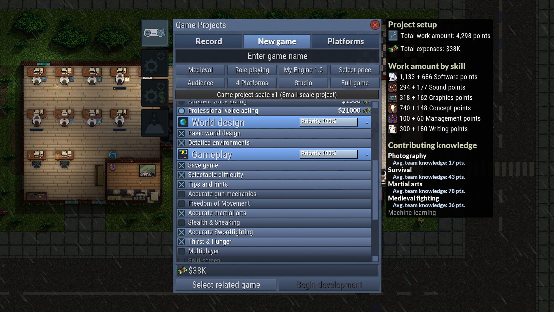 Screenshot for Game Dev Studio