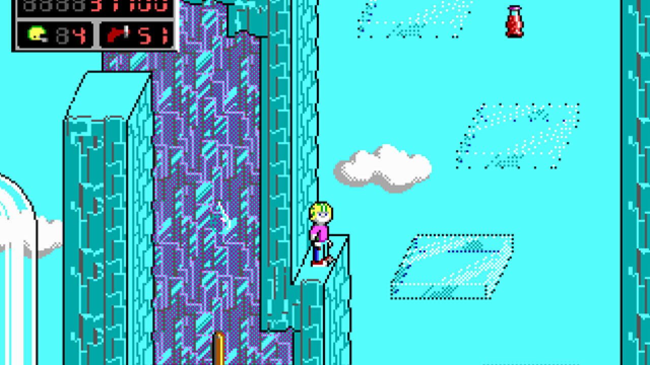 Screenshot for Commander Keen in Goodbye, Galaxy!: Secret of the Oracle