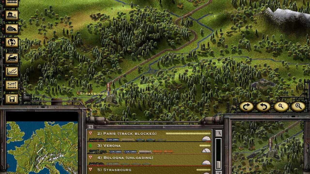 Screenshot for Railroad Tycoon II