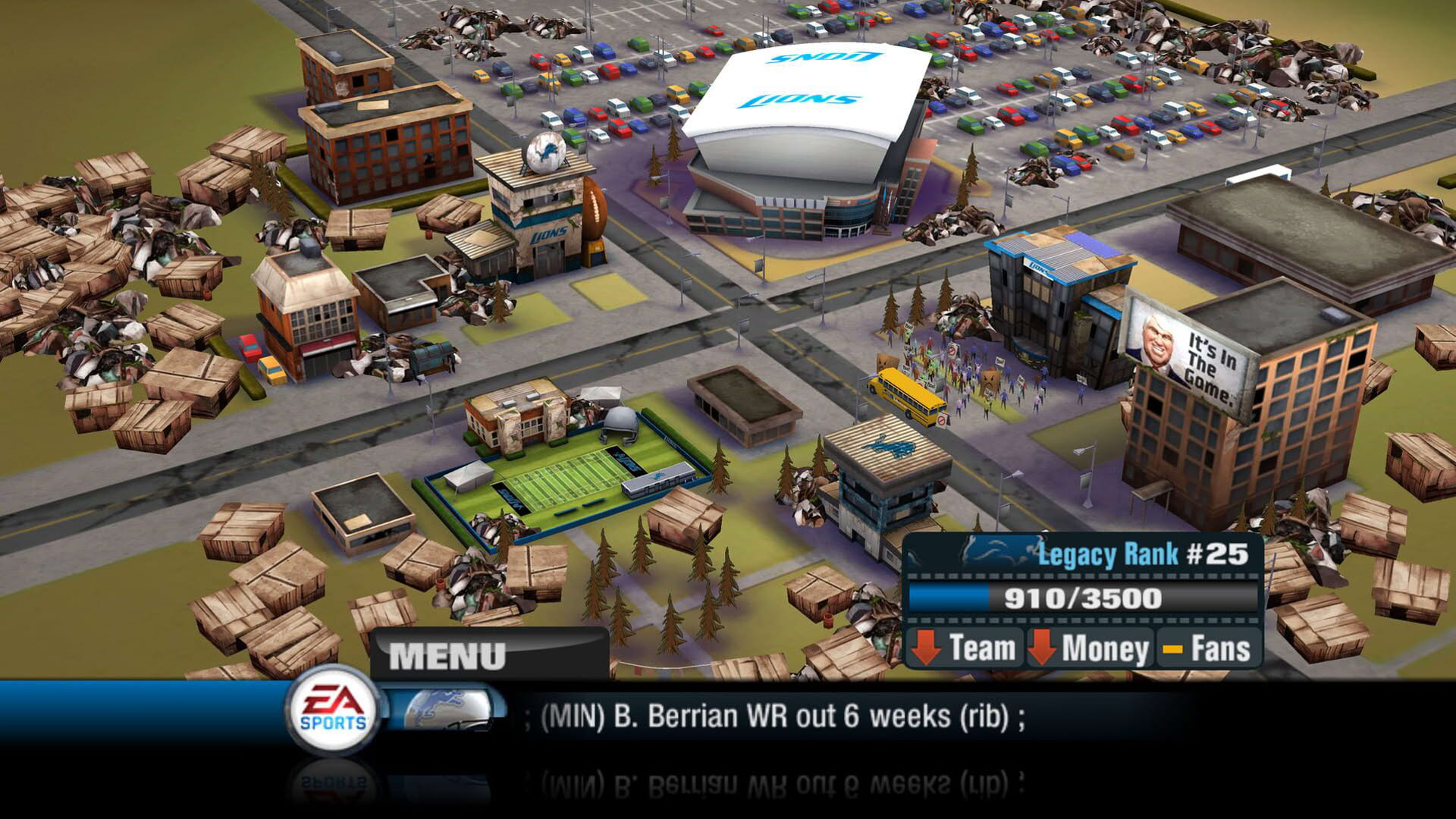 Screenshot for Madden NFL 11