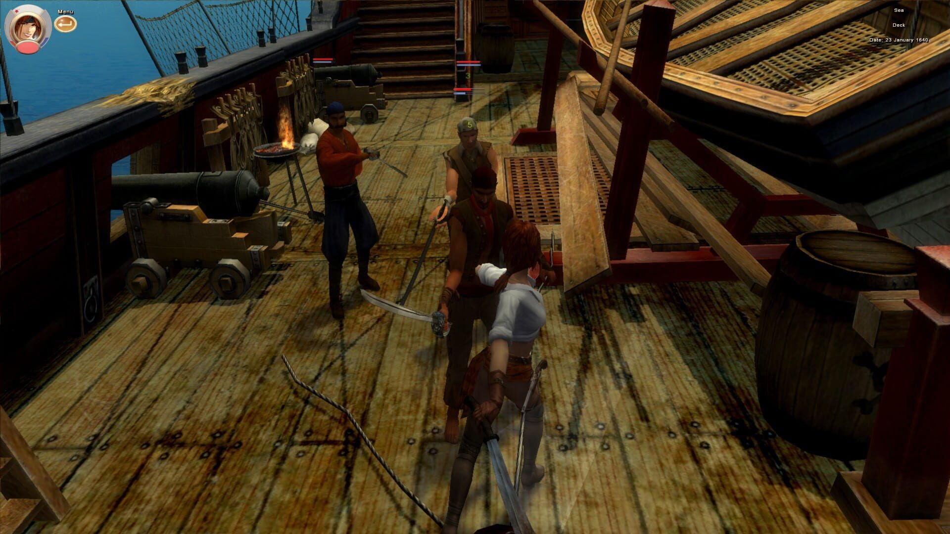 Screenshot for Sea Dogs: Caribbean Tales