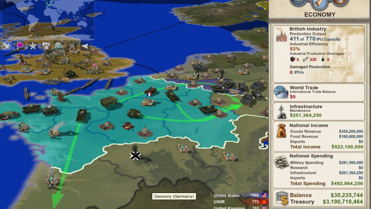 Screenshot for Making History: The Calm & The Storm
