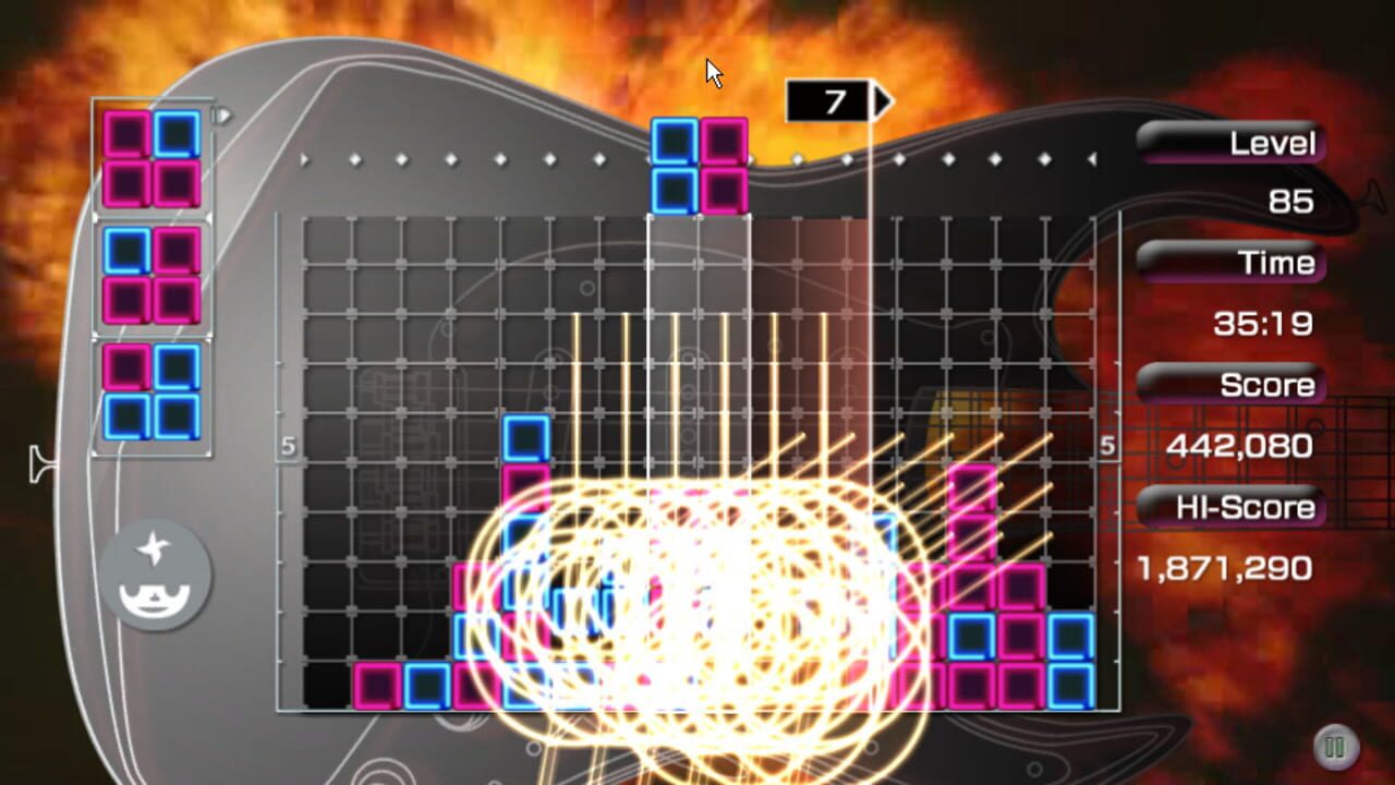 Screenshot for Lumines