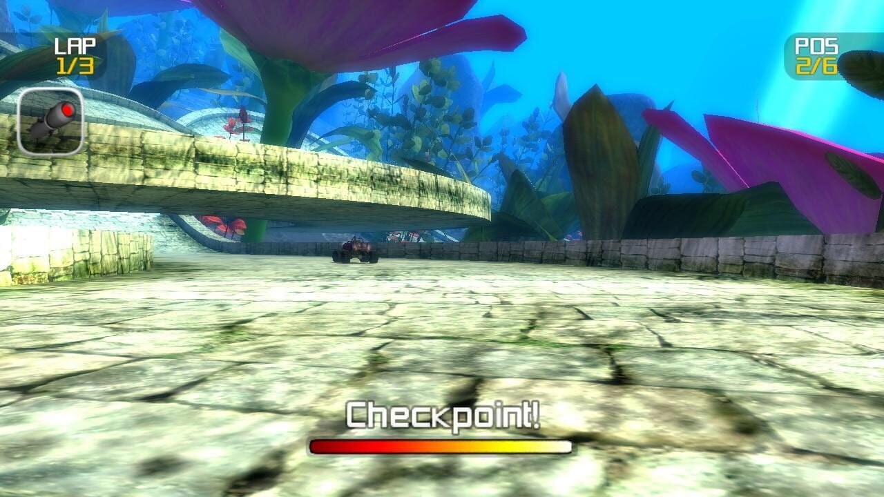 Screenshot for Super Sonic Racer