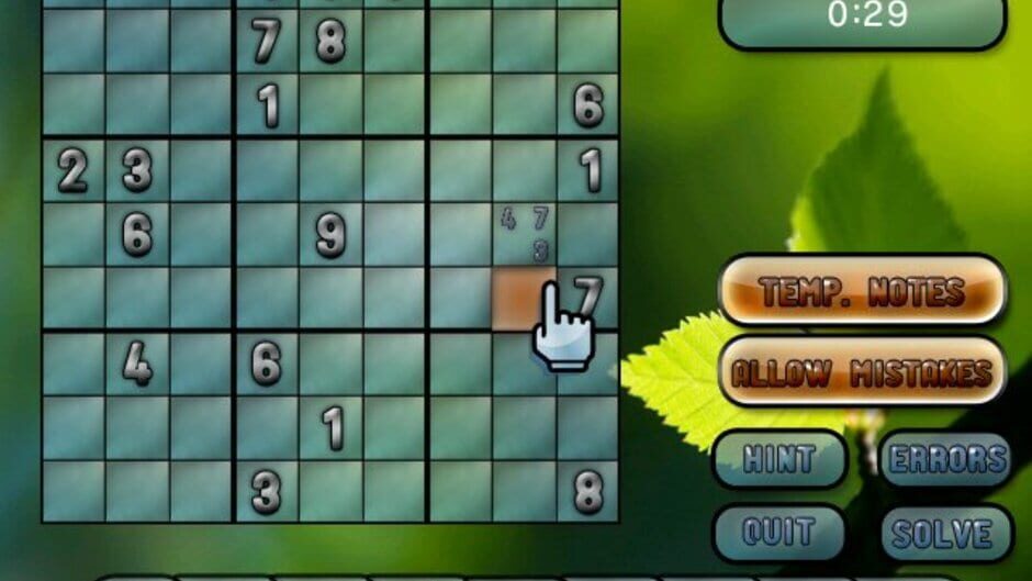 Screenshot for Sudoku Challenge!