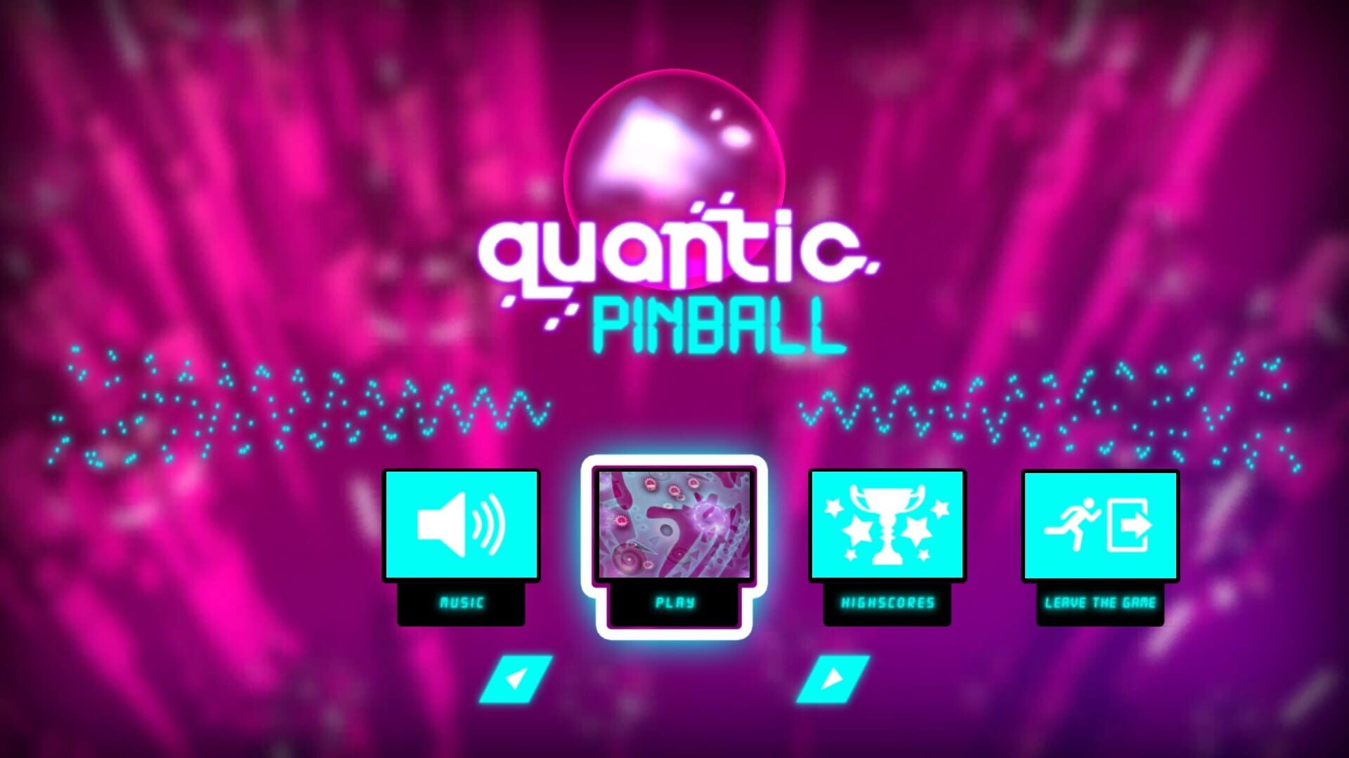 Screenshot for Quantic Pinball