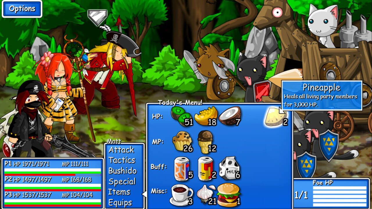 Screenshot for Epic Battle Fantasy 3