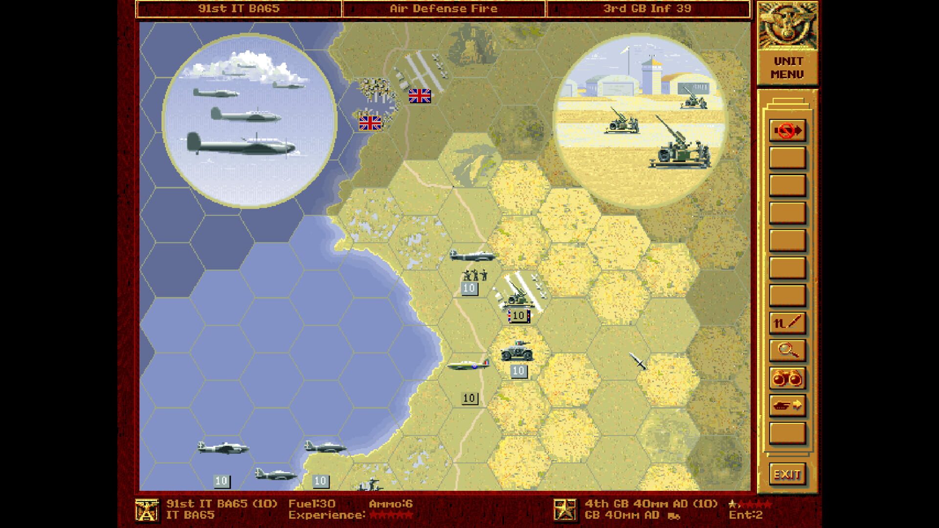 Screenshot for Panzer General