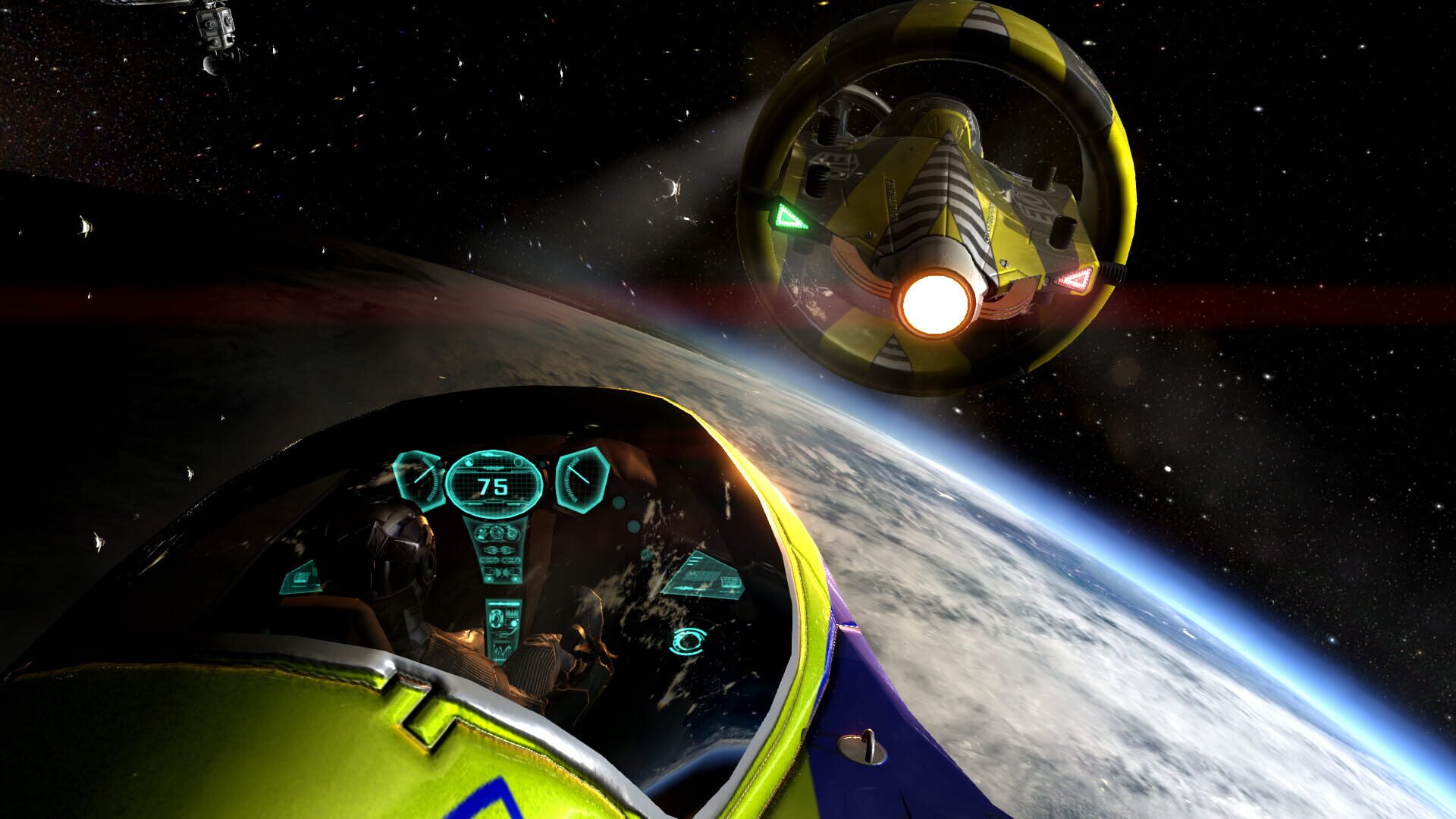 Screenshot for Orbital Racer
