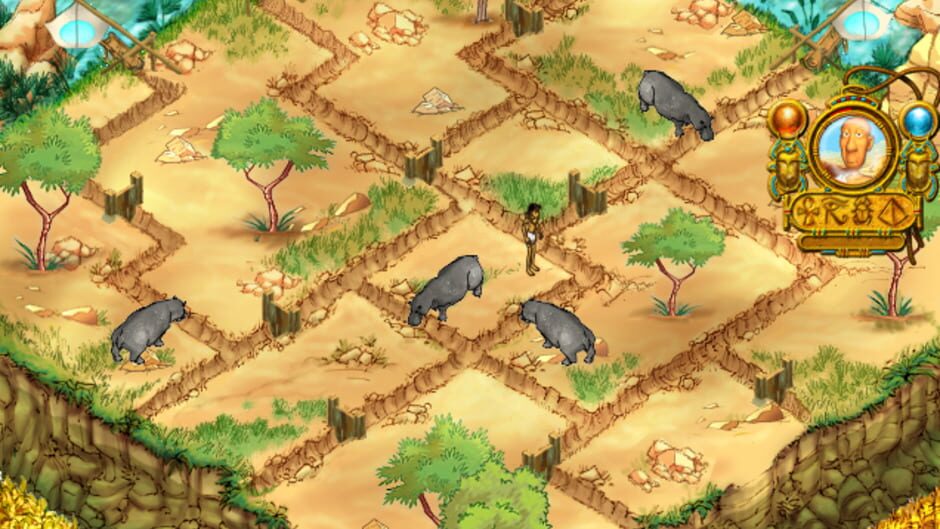 Screenshot for Papyrus : La Vengeance d'Aker