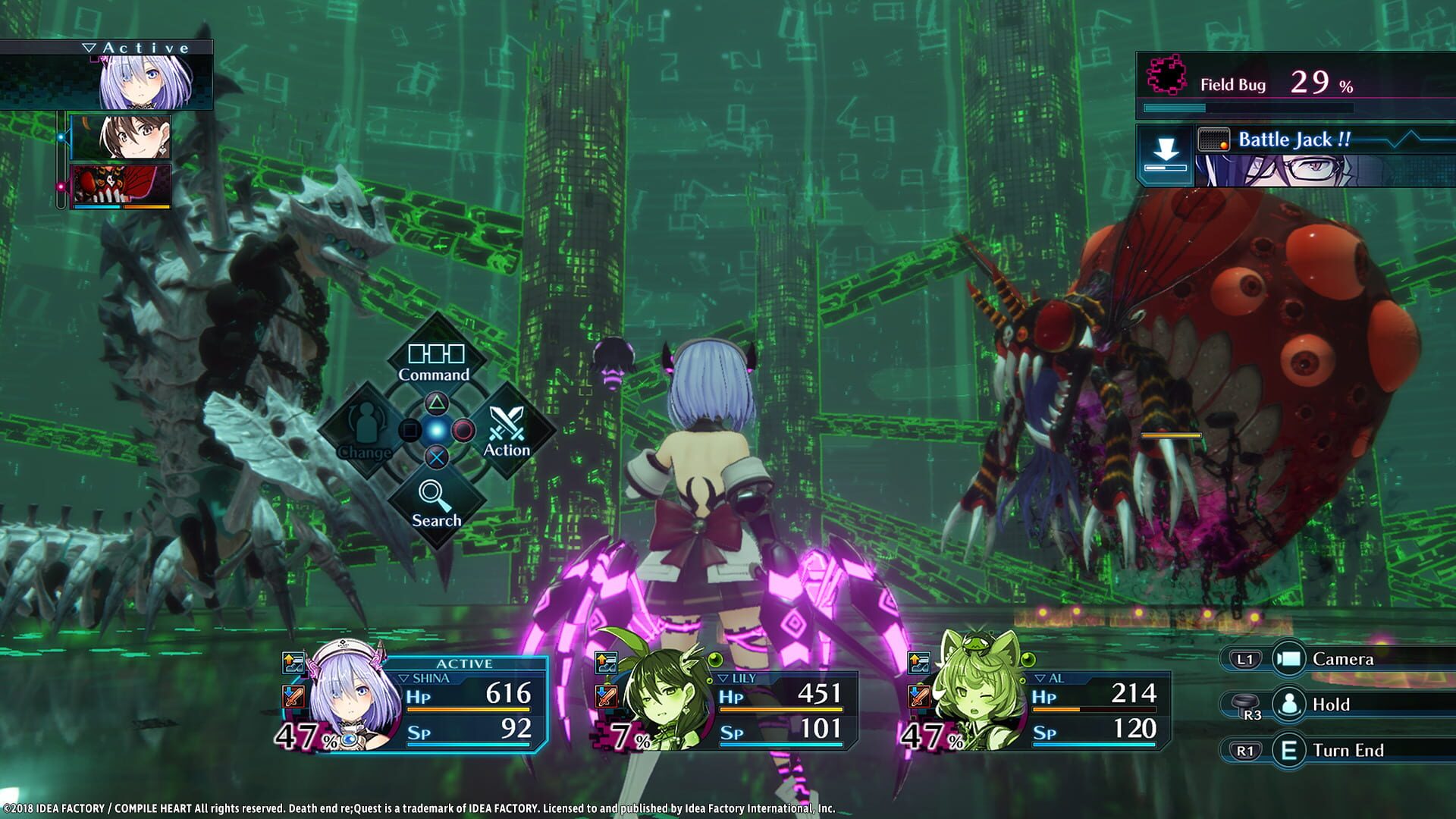 Screenshot for Death End Re;Quest