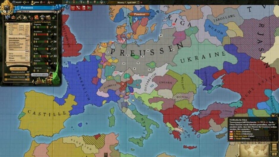 Screenshot for Europa Universalis III