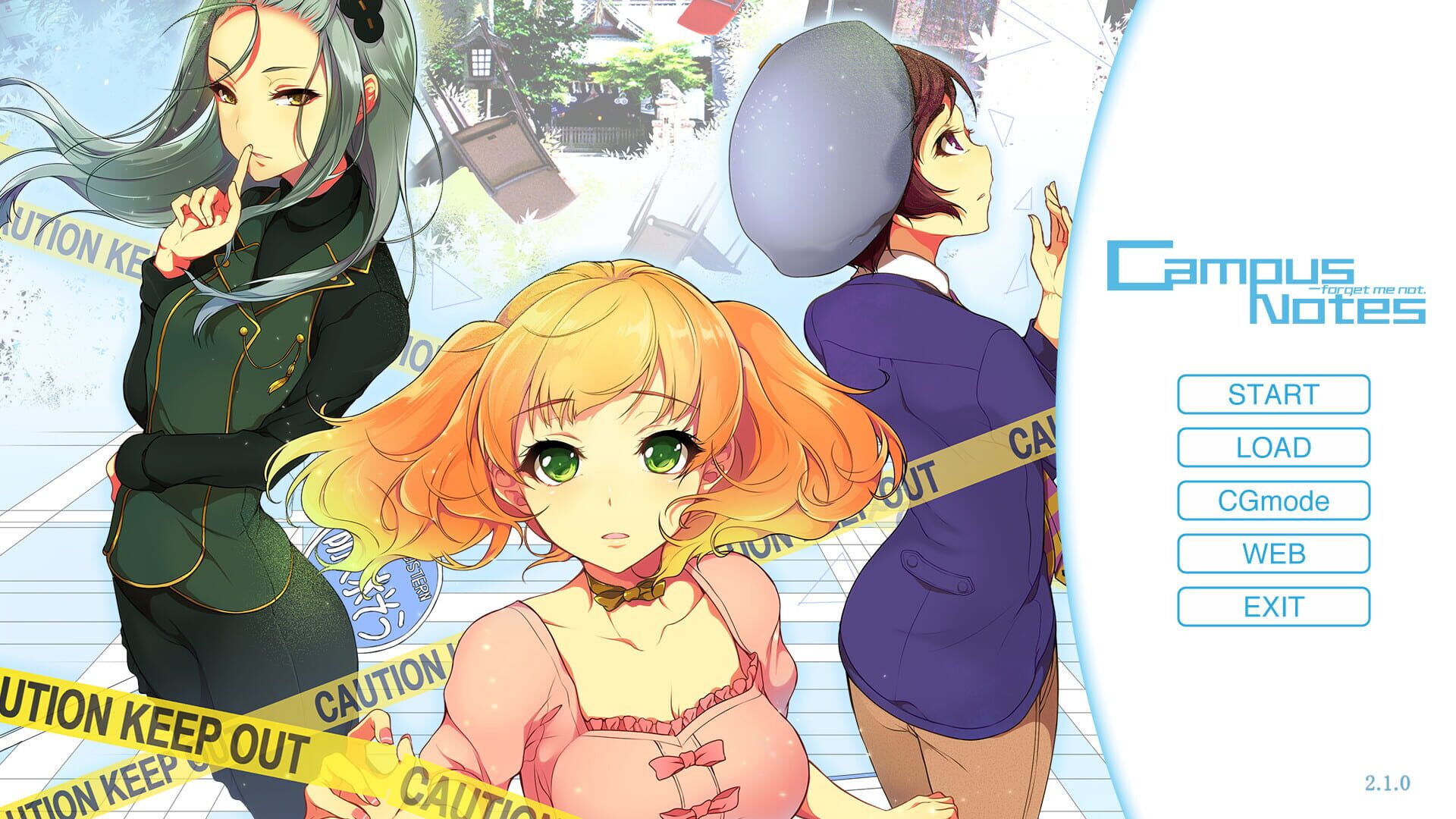 Screenshot for Campus Notes: Forget Me Not.