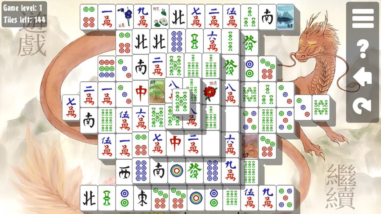 Screenshot for Mahjong Solitaire