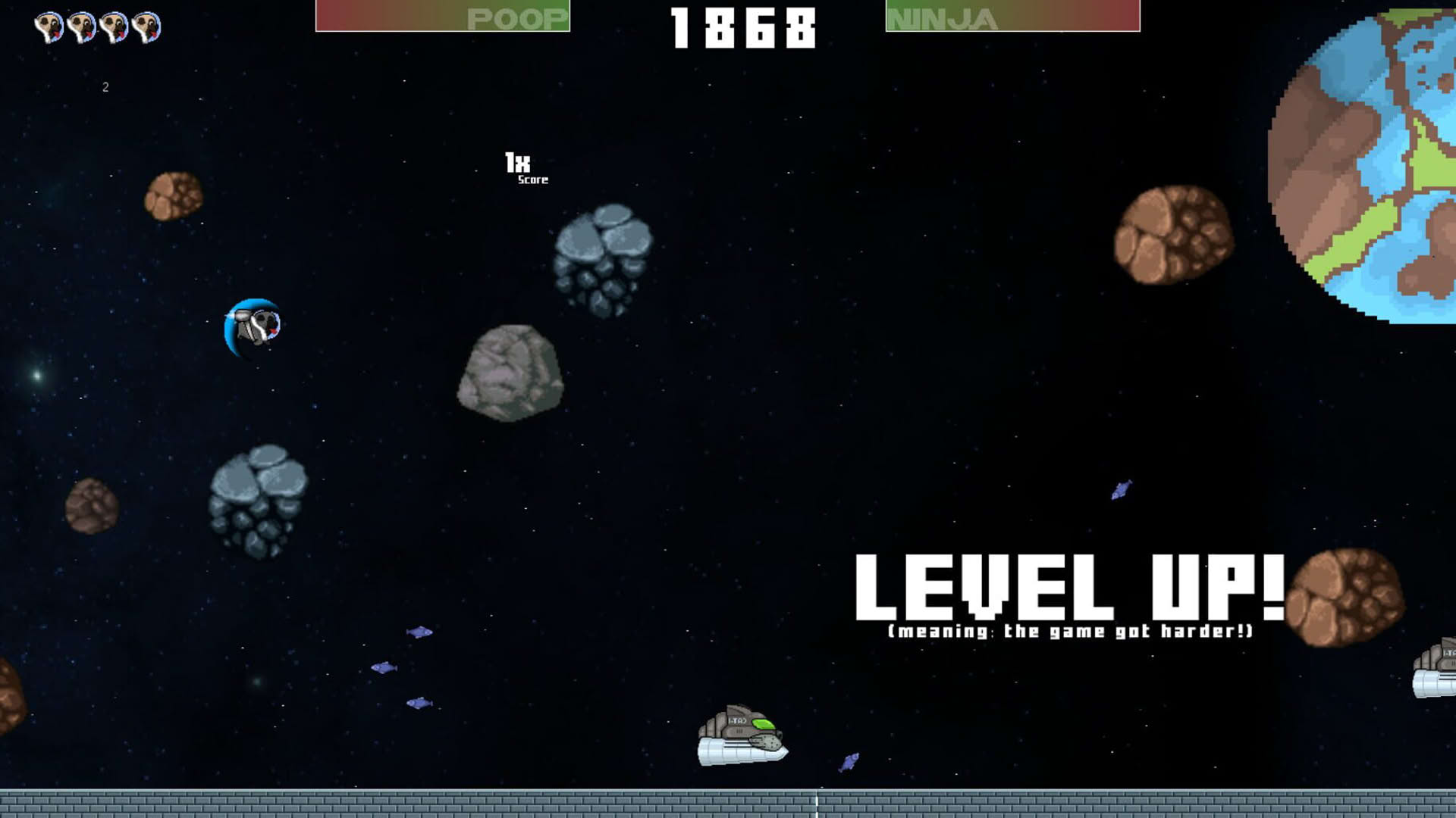 Screenshot for Super Space Pug