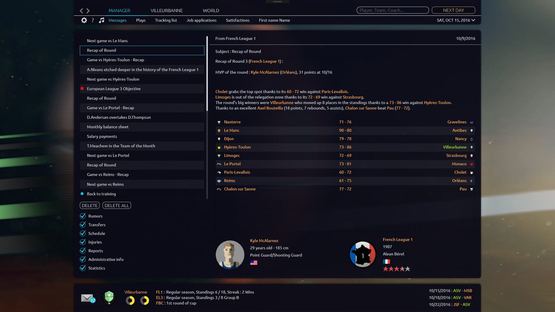 Screenshot for Pro Basketball Manager 2017