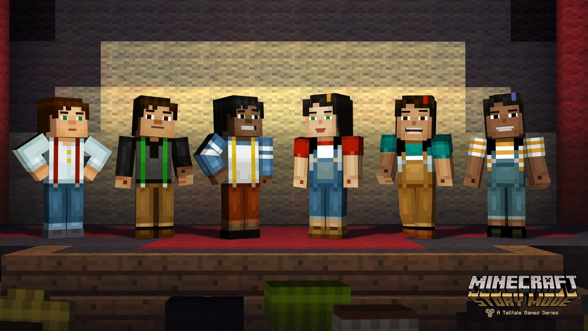 Screenshot for Minecraft: Story Mode - Episode 4: A Block and a Hard Place
