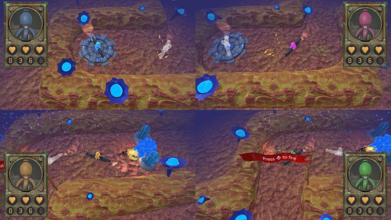 Screenshot for Octocopter: Double or Squids