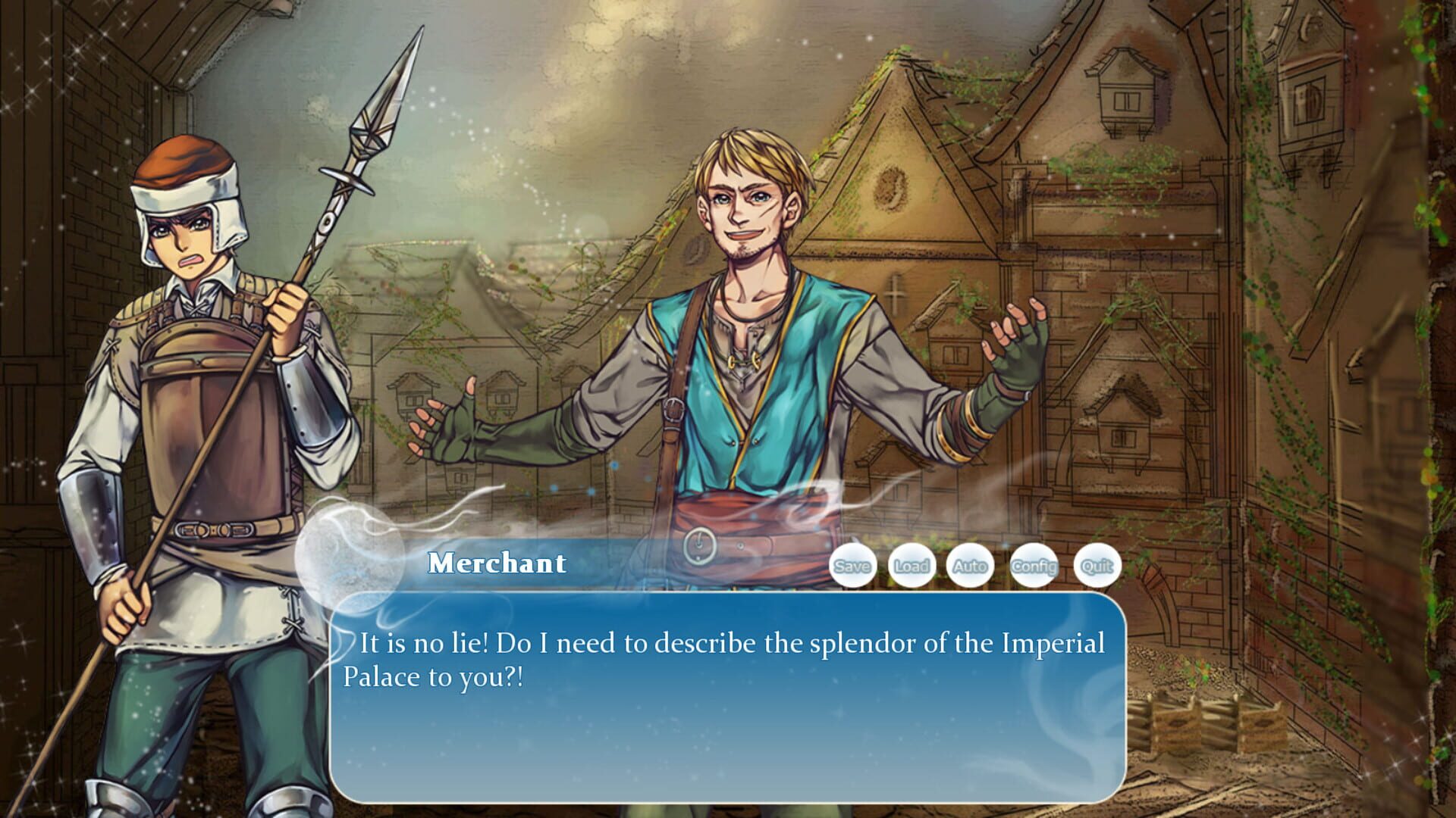 Screenshot for A More Beautiful World: A Visual Novel