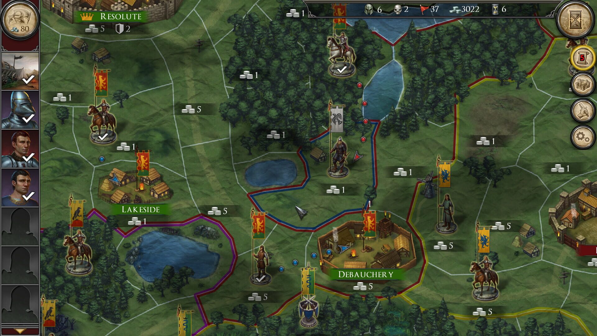 Screenshot for Strategy & Tactics: Dark Ages