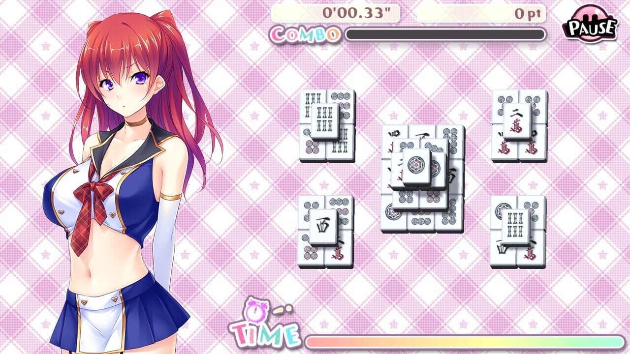 Screenshot for Delicious! Pretty Girls Mahjong Solitaire
