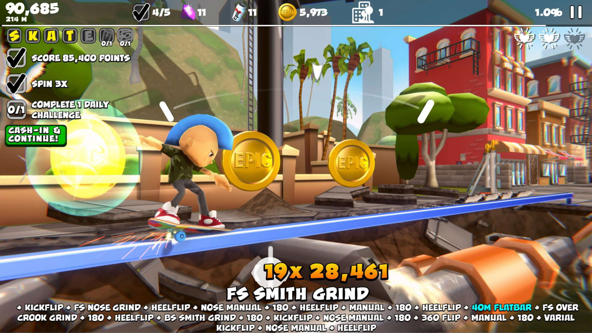 Screenshot for Epic Skater 2