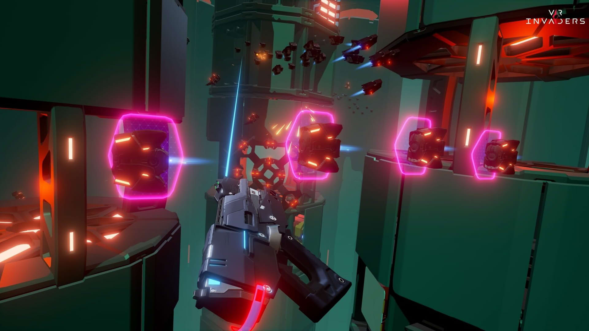 Screenshot for VR Invaders