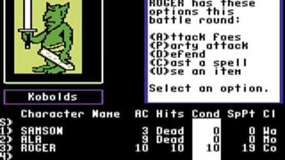 Screenshot for Tales of the Unknown: Volume I - The Bard's Tale