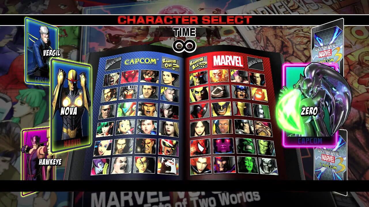 Screenshot for Ultimate Marvel vs. Capcom 3