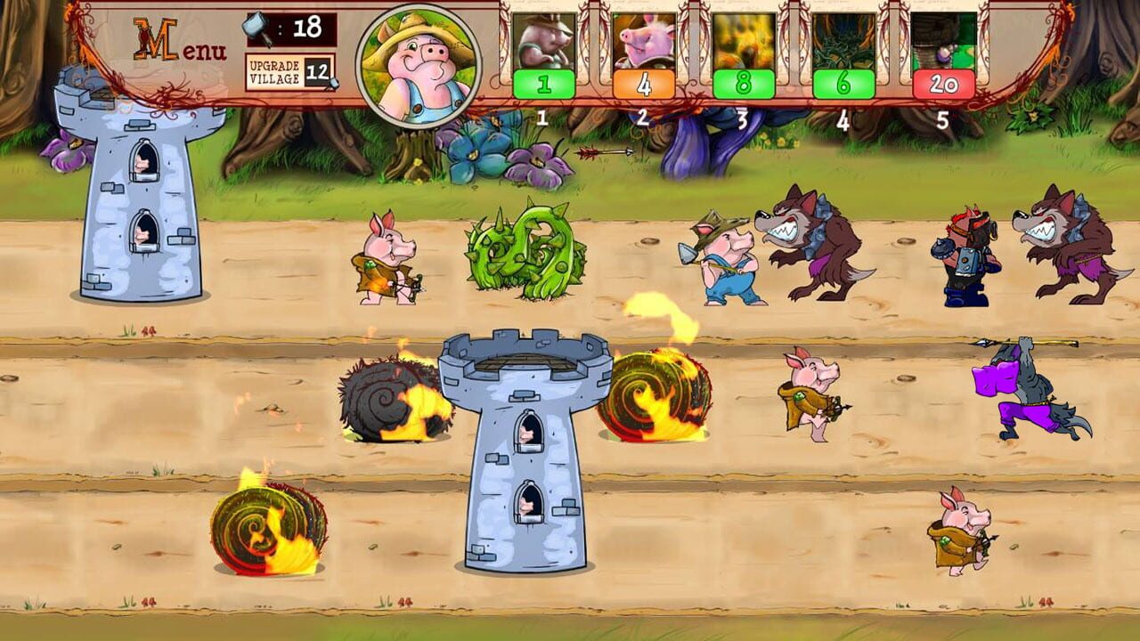 Screenshot for Bacon Tales: Between Pigs and Wolves